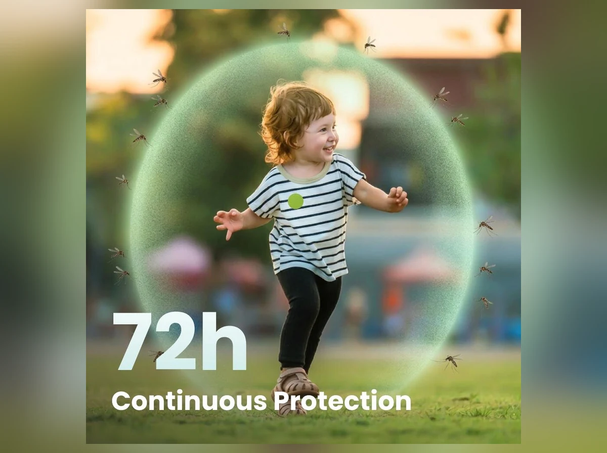 RepelMate™ Plant-Based Slow-Release Citronella Nano-Capsule Outdoor Patches Everyday Experience